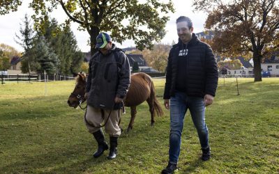 Persönliche Begleitung am Arbeitsplatz.